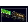 MouldKing 12024 Mould King 12024 non  ĐẦU MÁY XĂNG 4-4-0 bộ đồ chơi xếp lắp ráp ghép mô hình City 4-4-0 STEAM LOCOMOTIVE Thành Phố 1212 khối