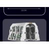 MouldKing 12024 Mould King 12024 non  ĐẦU MÁY XĂNG 4-4-0 bộ đồ chơi xếp lắp ráp ghép mô hình City 4-4-0 STEAM LOCOMOTIVE Thành Phố 1212 khối