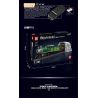 MouldKing 12024 Mould King 12024 non  ĐẦU MÁY XĂNG 4-4-0 bộ đồ chơi xếp lắp ráp ghép mô hình City 4-4-0 STEAM LOCOMOTIVE Thành Phố 1212 khối