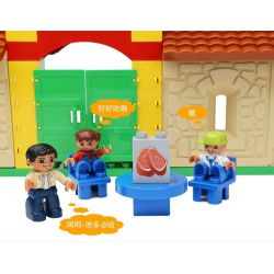 HYSTOYS HONGYUANSHENG AOLEDUOTOYS HG-1424 1424 HG1424 Xếp hình kiểu    Family House Ngôi Nhà Nông Trại 42 khối HYSTOYS HONGYUANSHENG AOLEDUOTOYS HG-1424 1424 HG1424 Xếp hình kiểu    Family House Ngôi Nhà Nông Trại 42 khối