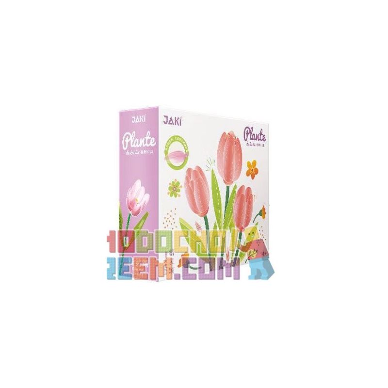 JAKI JK29315 29315 JK29316 29316 non  NHẬT KÝ THỰC VẬT 2 BÔNG HOA TULIP MONET TÌNH YÊU VÀ ƯỚC MƠ CA NGỢI TINH bộ đồ chơi xếp lắp ráp ghép mô hình Creator Sáng Tạo