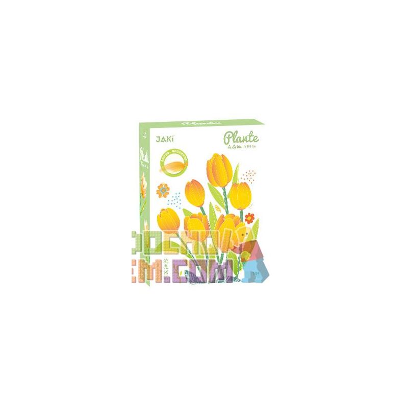 JAKI JK29311 29311 JK29312 29312 non  NHẬT KÝ THỰC VẬT 2 BÔNG HOA TULIP MONET ÁNH SÁNG THÌ THẦM CÔNG CHÚA TRĂNG bộ đồ chơi xếp lắp ráp ghép mô hình Creator Sáng Tạo