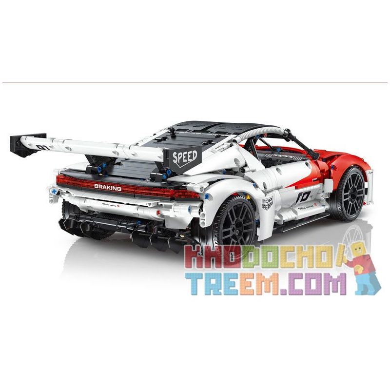 SMALL ANGLE JD009 non  SỨ MỆNH R CỦA PORSCHE tỷ lệ 1:10 bộ đồ chơi xếp lắp ráp ghép mô hình  PORSCHE MISSION Kỹ Thuật Công Nghệ Cao Mô Hình Phương Tiện 2459 khối