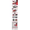SMALL ANGLE JD009 non  SỨ MỆNH R CỦA PORSCHE tỷ lệ 1:10 bộ đồ chơi xếp lắp ráp ghép mô hình  PORSCHE MISSION Kỹ Thuật Công Nghệ Cao Mô Hình Phương Tiện 2459 khối