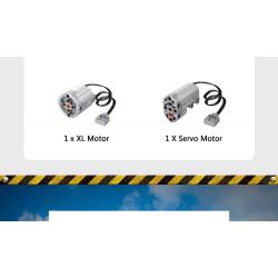 REOBRIX 22024 non  MÁY KÉO ĐANG TẢI bộ đồ chơi xếp lắp ráp ghép mô hình  LOADING TRACTOR Kỹ Thuật Công Nghệ Cao Mô Hình Phương Tiện 1496 khối