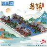 ZHEGAO LZ8273 8273 non  TÒA NHÀ LỊCH SỬ Ô TRẤN bộ đồ chơi xếp lắp ráp ghép mô hình Creator Sáng Tạo 6518 khối