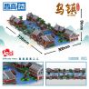 ZHEGAO LZ8273 8273 non  TÒA NHÀ LỊCH SỬ Ô TRẤN bộ đồ chơi xếp lắp ráp ghép mô hình Creator Sáng Tạo 6518 khối