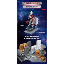 BLOKS 71233 non  CUỐN SÁCH CỰC KỲ NỔI TIẾNG PHIÊN BẢN CỔ ĐIỂN LOẠI TỔNG HỢP ULTRAMAN TELIGA bộ đồ chơi xếp lắp ráp ghép mô hình Movie & Game Phim Và Trò Chơi