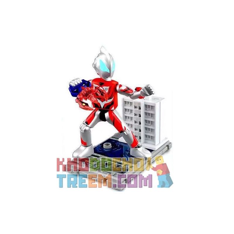 BLOKS 71232 non Lego PHIÊN BẢN CỔ ĐIỂN CỦA ULTRAMAN HÌNH THỨC BAN ĐẦU GEED bộ đồ chơi xếp lắp ráp ghép mô hình Movie & Game Phim Và Trò Chơi