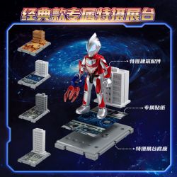 BLOKS 71232 non  PHIÊN BẢN CỔ ĐIỂN CỦA ULTRAMAN HÌNH THỨC BAN ĐẦU GEED bộ đồ chơi xếp lắp ráp ghép mô hình Movie & Game Phim Và Trò Chơi