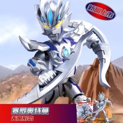 BLOKS 71242 non  PHIÊN BẢN CỔ ĐIỂN CỦA ULTRAMAN ZERO DẠNG VÔ HẠN bộ đồ chơi xếp lắp ráp ghép mô hình Movie & Game Phim Và Trò Chơi