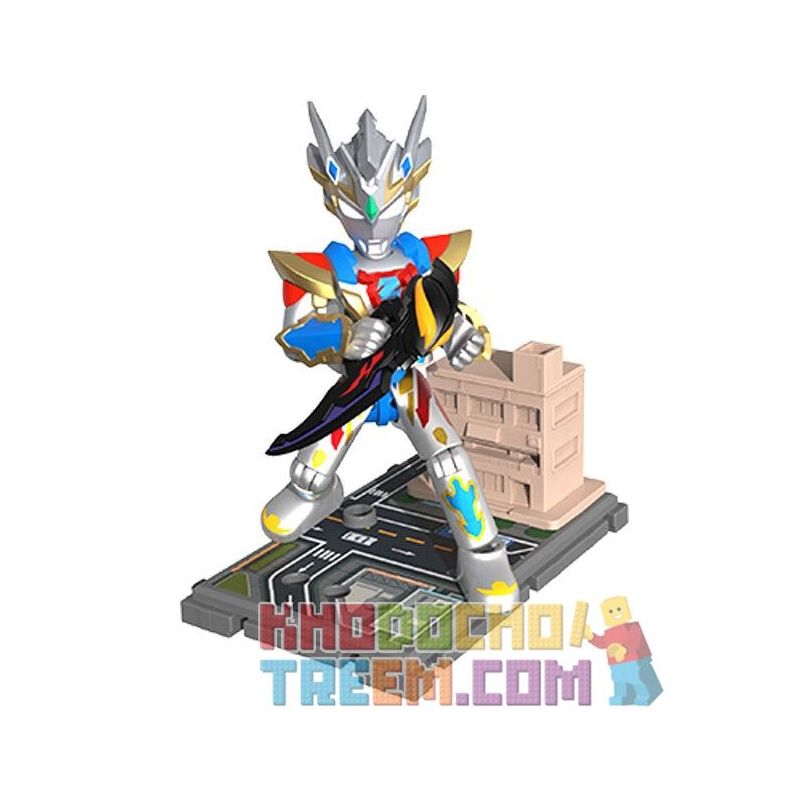 BLOKS 71240 non Lego CUỐN SÁCH CỰC KỲ NỔI TIẾNG PHIÊN BẢN CỔ ĐIỂN ULTRAMAN ZETA DELTA SKY CLAW bộ đồ chơi xếp lắp ráp ghép mô hình Movie & Game Phim Và Trò Chơi