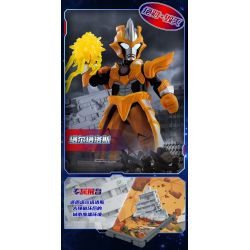 BLOKS 71240 non  CUỐN SÁCH CỰC KỲ NỔI TIẾNG PHIÊN BẢN CỔ ĐIỂN ULTRAMAN ZETA DELTA SKY CLAW bộ đồ chơi xếp lắp ráp ghép mô hình Movie & Game Phim Và Trò Chơi