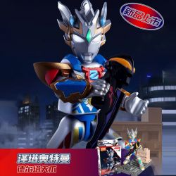 BLOKS 71240 non  CUỐN SÁCH CỰC KỲ NỔI TIẾNG PHIÊN BẢN CỔ ĐIỂN ULTRAMAN ZETA DELTA SKY CLAW bộ đồ chơi xếp lắp ráp ghép mô hình Movie & Game Phim Và Trò Chơi
