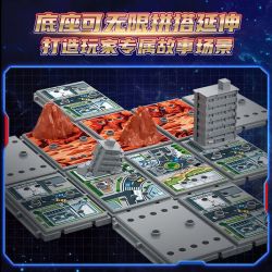 BLOKS 71253 non  PHIÊN BẢN ĐẤU TAY ĐÔI SIÊU CỔ ĐIỂN ZETA ALPHA ARMOR & SPACE SEVERGA bộ đồ chơi xếp lắp ráp ghép mô hình Movie & Game Phim Và Trò Chơi