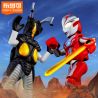 BLOKS 71252 non  PHIÊN BẢN THÁCH ĐẤU SIÊU CỔ ĐIỂN ULTRAMAN MEBIUS VS CHITON bộ đồ chơi xếp lắp ráp ghép mô hình Movie & Game Phim Và Trò Chơi