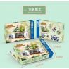 ZHEGAO 663016 non  VƯỜN THÔNG MINH bộ đồ chơi xếp lắp ráp ghép mô hình Creator GARDEN OF WISDOM Sáng Tạo 1218 khối