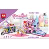 LEDUO 7003 non  CITY GARDEN 4 LOẠI bộ đồ chơi xếp lắp ráp ghép mô hình Girl Con Gái 678 khối