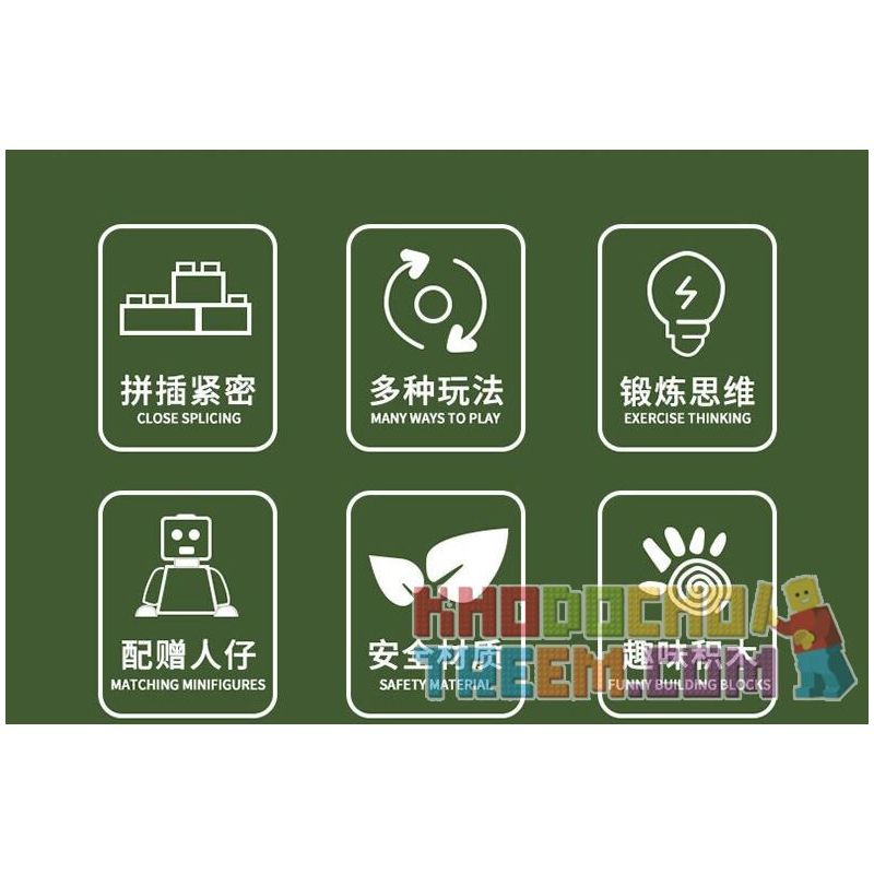 MINGDI LEIBAO K212 non  ĐỘI CỨU HỘ QUÂN SỰ PIONEER 4 MẪU bộ đồ chơi xếp lắp ráp ghép mô hình Military Army RESCUE VANGUARD MILITARY Quân Sự Bộ Đội 833 khối