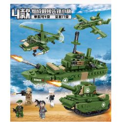 MINGDI LEIBAO K212 non  ĐỘI CỨU HỘ QUÂN SỰ PIONEER 4 MẪU bộ đồ chơi xếp lắp ráp ghép mô hình Military Army RESCUE VANGUARD MILITARY Quân Sự Bộ Đội 833 khối