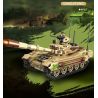 QIAO LE TONG 5603 non  CHIẾN TRANH THẾ GIỚI THỨ HAI XE TĂNG VT4 bộ đồ chơi xếp lắp ráp ghép mô hình Military Army WORLD WAR II TANK Quân Sự Bộ Đội 587 khối
