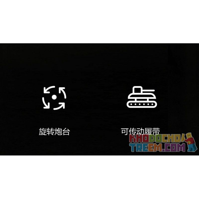 QIAO LE TONG 5602 non  CHIẾN TRANH THẾ GIỚI THỨ HAI XE TĂNG T54 bộ đồ chơi xếp lắp ráp ghép mô hình Military Army WORLD WAR II TANK Quân Sự Bộ Đội 617 khối