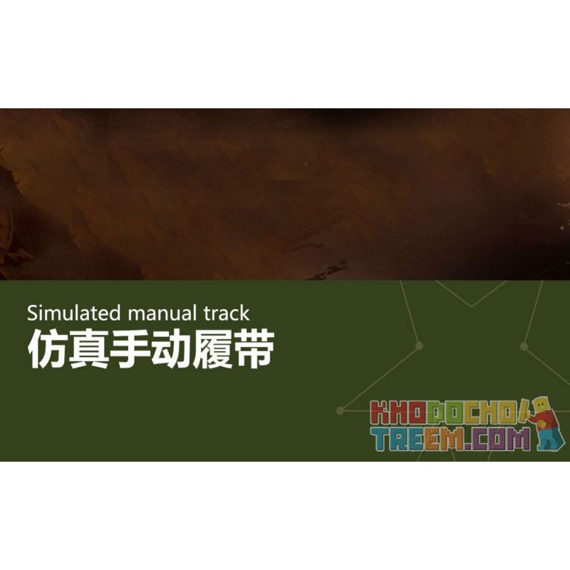 QIAO LE TONG 5602 non  CHIẾN TRANH THẾ GIỚI THỨ HAI XE TĂNG T54 bộ đồ chơi xếp lắp ráp ghép mô hình Military Army WORLD WAR II TANK Quân Sự Bộ Đội 617 khối