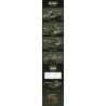 QIAO LE TONG 5602 non  CHIẾN TRANH THẾ GIỚI THỨ HAI XE TĂNG T54 bộ đồ chơi xếp lắp ráp ghép mô hình Military Army WORLD WAR II TANK Quân Sự Bộ Đội 617 khối