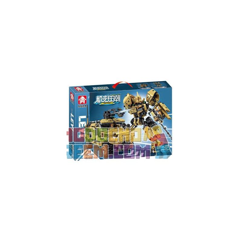 LE YI 81055 non Lego MÁY BIẾN HÌNH ĐIÊN CUỒNG CHIẾN BINH ĐÔNG PHONG GIÁP bộ đồ chơi xếp lắp ráp ghép mô hình Military Army Quân Sự Bộ Đội 652 khối