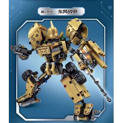 LE YI 81055 non  MÁY BIẾN HÌNH ĐIÊN CUỒNG CHIẾN BINH ĐÔNG PHONG GIÁP bộ đồ chơi xếp lắp ráp ghép mô hình Military Army Quân Sự Bộ Đội 652 khối