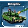 LE YI 81053 non  CƠN SỐT BIẾN HÌNH MÁY MÓC MECHA CHIẾN TRANH 99A XE TĂNG ĐẤU CHỦ LỰC bộ đồ chơi xếp lắp ráp ghép mô hình Military Army Quân Sự Bộ Đội 632 khối