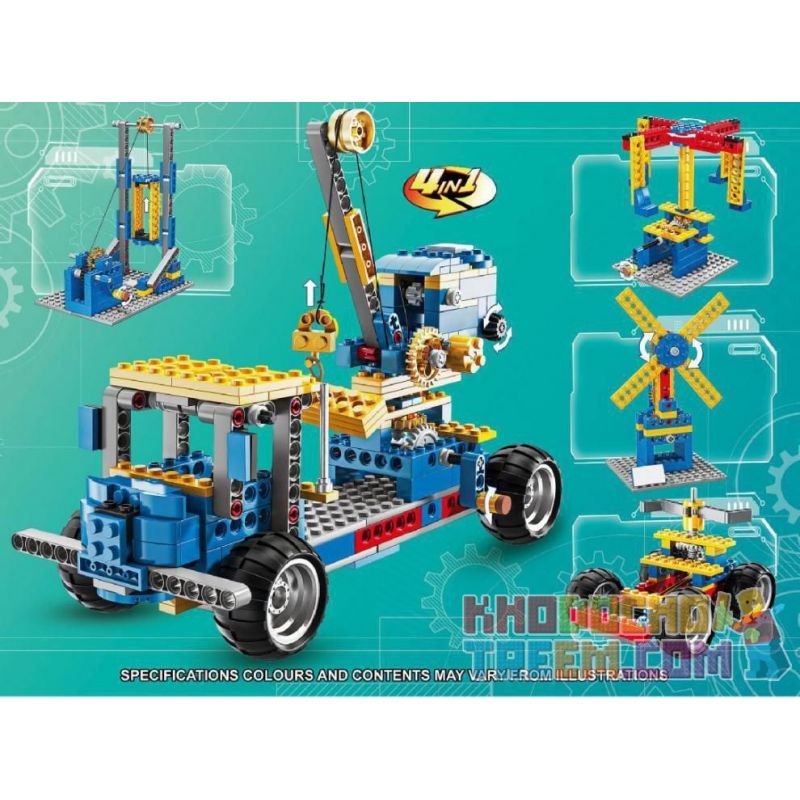 GFD 123-508 non  GHẾ BAY XOAY bộ đồ chơi xếp lắp ráp ghép mô hình  Kỹ Thuật Công Nghệ Cao Mô Hình Phương Tiện 102 khối