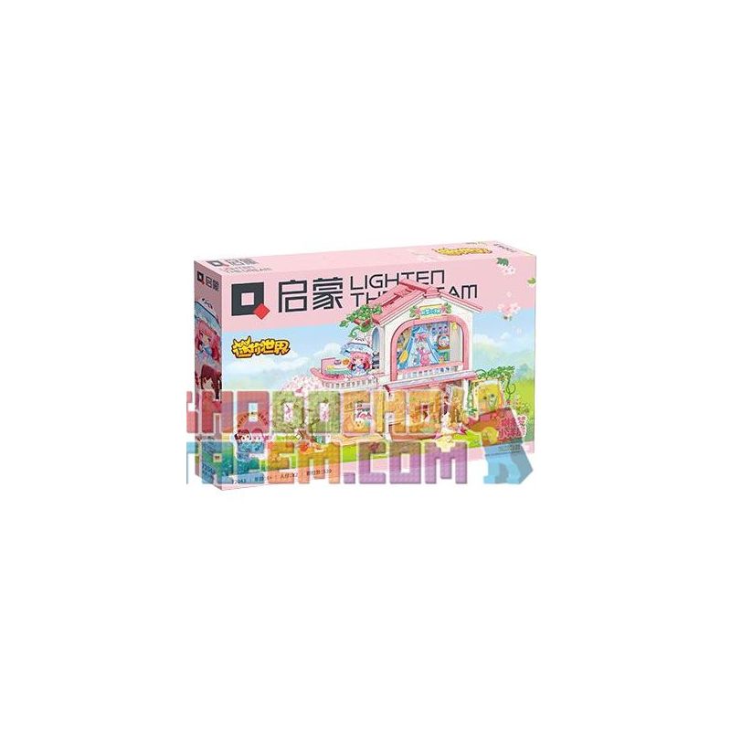 QMAN ENLIGHTEN KEEPPLEY 72043 non Lego MINI WORLD NGÔI NHÀ NHỎ TRONG MƠ ĐÀO bộ đồ chơi xếp lắp ráp ghép mô hình Movie & Game Phim Và Trò Chơi 520 khối