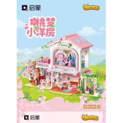 QMAN ENLIGHTEN KEEPPLEY 72043 non  MINI WORLD NGÔI NHÀ NHỎ TRONG MƠ ĐÀO bộ đồ chơi xếp lắp ráp ghép mô hình Movie & Game Phim Và Trò Chơi 520 khối