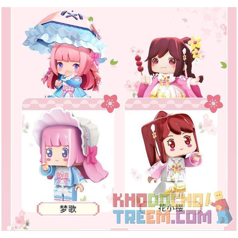 QMAN ENLIGHTEN KEEPPLEY 72043 non  MINI WORLD NGÔI NHÀ NHỎ TRONG MƠ ĐÀO bộ đồ chơi xếp lắp ráp ghép mô hình Movie & Game Phim Và Trò Chơi 520 khối