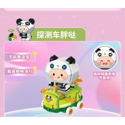 QMAN ENLIGHTEN KEEPPLEY 72037 non  THẾ GIỚI NHỎ ROCKET RABBIT MEIMEI MI MENG ĐỘI VŨ TRỤ bộ đồ chơi xếp lắp ráp ghép mô hình Movie & Game Phim Và Trò Chơi 148 khối