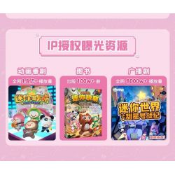 QMAN ENLIGHTEN KEEPPLEY 72037 non  THẾ GIỚI NHỎ ROCKET RABBIT MEIMEI MI MENG ĐỘI VŨ TRỤ bộ đồ chơi xếp lắp ráp ghép mô hình Movie & Game Phim Và Trò Chơi 148 khối