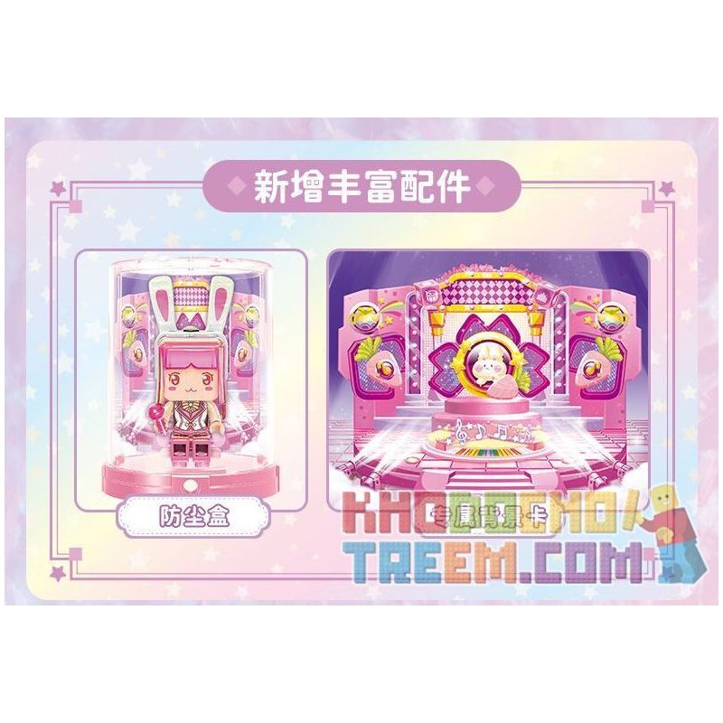 QMAN ENLIGHTEN KEEPPLEY 72036 non  MINI WORLD CHUỖI 11 MẪU ĐẦU TIÊN CỦA SHINING FLASH bộ đồ chơi xếp lắp ráp ghép mô hình Movie & Game Phim Và Trò Chơi