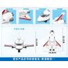 MINDY K0661 0661 non  NẰM MƠ THẤY BẦU TRỜI TÀU CON THOI bộ đồ chơi xếp lắp ráp ghép mô hình City Thành Phố 300 khối