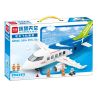 MINDY K0660 0660 non  XÂY DỰNG ƯỚC MƠ TRÊN BẦU TRỜI MÁY BAY CỠ LỚN CH99 bộ đồ chơi xếp lắp ráp ghép mô hình City Thành Phố 300 khối