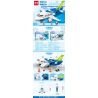 MINDY K0660 0660 non  XÂY DỰNG ƯỚC MƠ TRÊN BẦU TRỜI MÁY BAY CỠ LỚN CH99 bộ đồ chơi xếp lắp ráp ghép mô hình City Thành Phố 300 khối