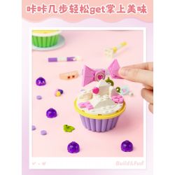 QMAN ENLIGHTEN KEEPPLEY 35019 non  MÓN TRÁNG MIỆNG THỦ CÔNG PINPINLE SWEETHEARTS 6 LOẠI ANH ĐÀO NGỌT NGÀO DÂU TÂY NHIỀU MÀU SẮC QUẢ BƠ DỄ THƯƠNG NHO BÙI CAM THƠM VÀ THẠCH DUDU bộ đồ chơi xếp lắp ráp ghép mô hình