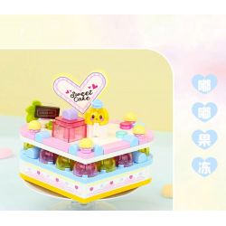 QMAN ENLIGHTEN KEEPPLEY 35019 non  MÓN TRÁNG MIỆNG THỦ CÔNG PINPINLE SWEETHEARTS 6 LOẠI ANH ĐÀO NGỌT NGÀO DÂU TÂY NHIỀU MÀU SẮC QUẢ BƠ DỄ THƯƠNG NHO BÙI CAM THƠM VÀ THẠCH DUDU bộ đồ chơi xếp lắp ráp ghép mô hình