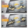 JIESTAR 23079 non  MÔ HÌNH TRẬN CHIẾN LỞM CHỞM 16 bộ đồ chơi xếp lắp ráp ghép mô hình Military Army Quân Sự Bộ Đội 455 khối