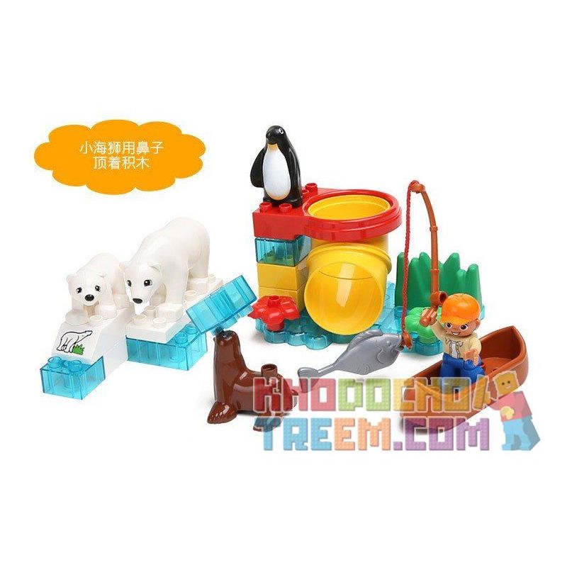 HYSTOYS HONGYUANSHENG AOLEDUOTOYS HG-1457 1457 HG1457 Xếp hình kiểu    Polar Zoo Vườn Thú Bắc Cực Nhỏ 27 khối HYSTOYS HONGYUANSHENG AOLEDUOTOYS HG-1457 1457 HG1457 Xếp hình kiểu    Polar Zoo Vườn Thú Bắc Cực Nhỏ 27 khối