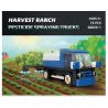 JIESTAR 58059 non  HARVEST FARM 6 MẪU XE PHUN THUỐC TRỪ SÂU MÁY GẶT GỖ KÉO LÂM NGHIỆP CẤY LÚA XÚC bộ đồ chơi xếp lắp ráp ghép mô hình City Thành Phố 475 khối