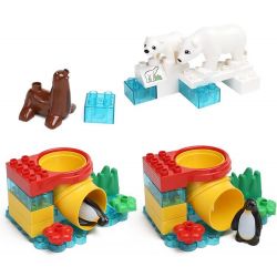 HYSTOYS HONGYUANSHENG AOLEDUOTOYS HG-1457 1457 HG1457 Xếp hình kiểu    Polar Zoo Vườn Thú Bắc Cực Nhỏ 27 khối HYSTOYS HONGYUANSHENG AOLEDUOTOYS HG-1457 1457 HG1457 Xếp hình kiểu    Polar Zoo Vườn Thú Bắc Cực Nhỏ 27 khối