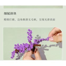 SUZHOU MUSEUM 301058 non  BẢO TÀNG TÔ CHÂU PHÒNG HOA YOURAN bộ đồ chơi xếp lắp ráp ghép mô hình 726 khối