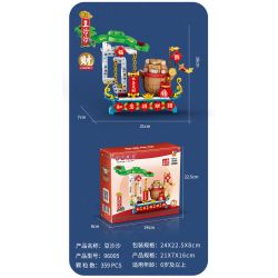 JP 96005 non  THÚ VUI THỜI THƯỢNG ĐẬU DÁN (LỢN MAY MẮN) bộ đồ chơi xếp lắp ráp ghép mô hình Creator Sáng Tạo 359 khối