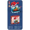 JP 96004 non  XU HƯỚNG THỜI THƯỢNG BÁNH GẠO CÁ KOI bộ đồ chơi xếp lắp ráp ghép mô hình Creator Sáng Tạo 340 khối